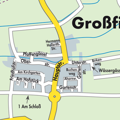 Stadtplan Großfischlingen