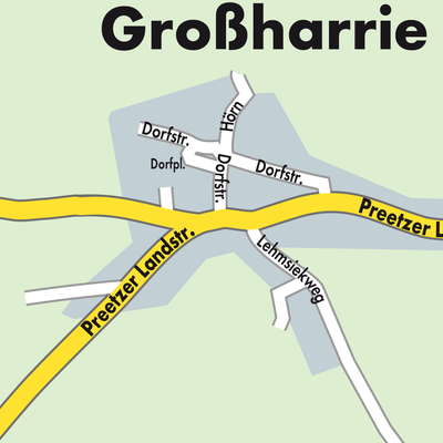 Stadtplan Großharrie