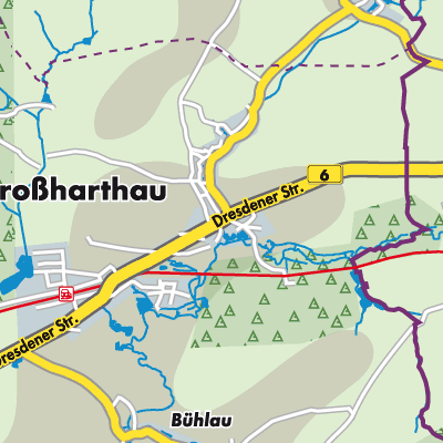 Übersichtsplan Großharthau