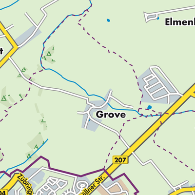 Übersichtsplan Grove