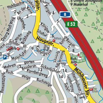 Stadtplan Gruibingen