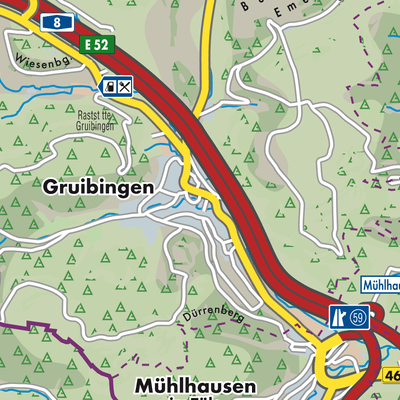 Übersichtsplan Gruibingen