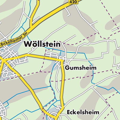 Übersichtsplan Gumbsheim