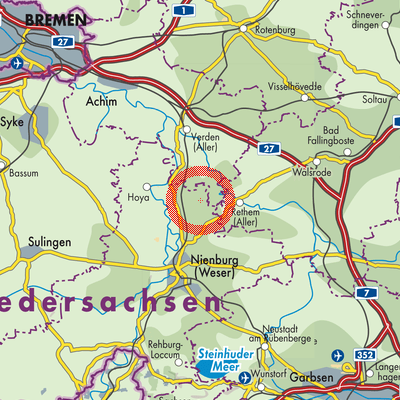 Landkarte Hämelhausen