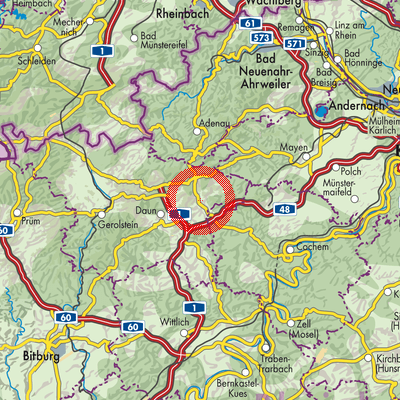 Landkarte Hörschhausen