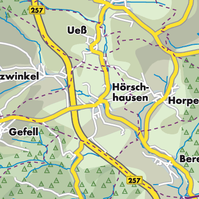 Übersichtsplan Hörschhausen