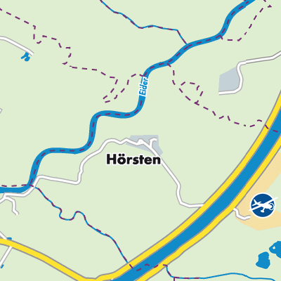 Übersichtsplan Hörsten