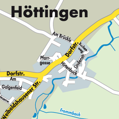Stadtplan Höttingen