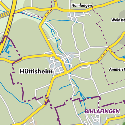 Übersichtsplan Hüttisheim