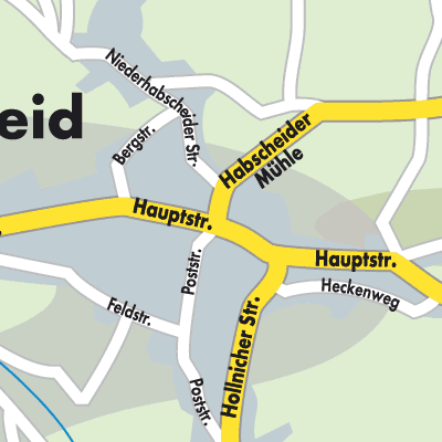 Stadtplan Habscheid