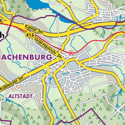 Übersichtsplan Hachenburg