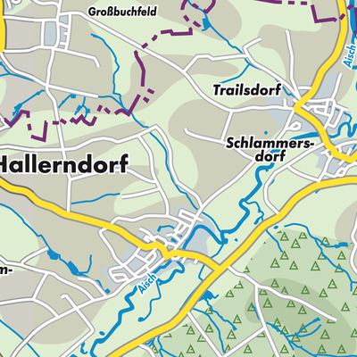 Übersichtsplan Hallerndorf