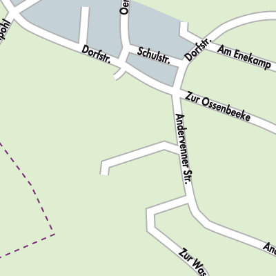 Stadtplan Handrup