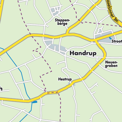 Übersichtsplan Handrup