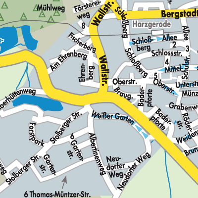 Stadtplan Harzgerode