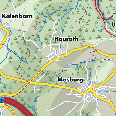 Übersichtsplan Hauroth