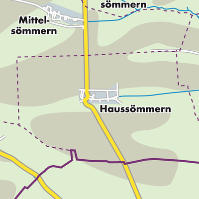 Übersichtsplan Haussömmern