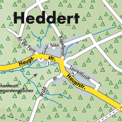 Stadtplan Heddert