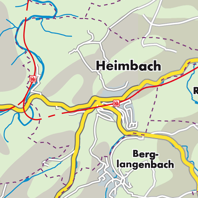 Übersichtsplan Heimbach