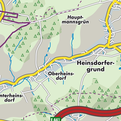 Übersichtsplan Heinsdorfergrund
