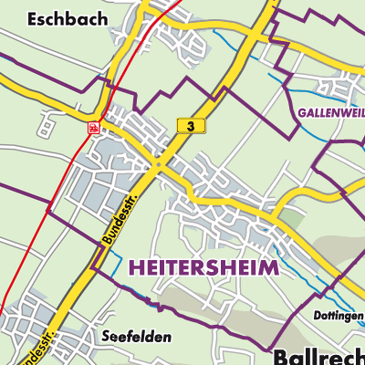Übersichtsplan Heitersheim