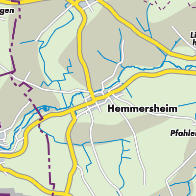 Übersichtsplan Hemmersheim