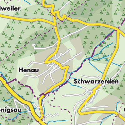 Übersichtsplan Henau