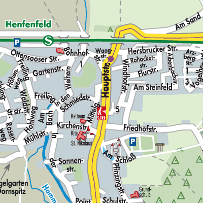 Stadtplan Henfenfeld