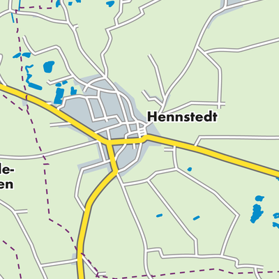 Übersichtsplan Hennstedt