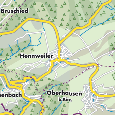Übersichtsplan Hennweiler