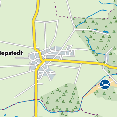 Übersichtsplan Hepstedt