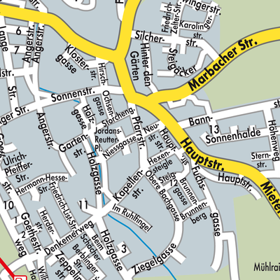 Stadtplan Herbertingen