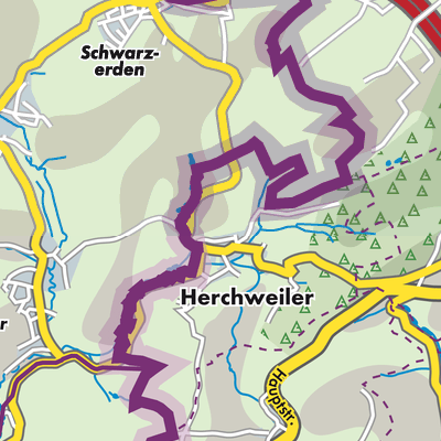 Übersichtsplan Herchweiler