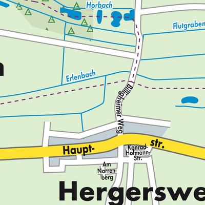 Stadtplan Hergersweiler