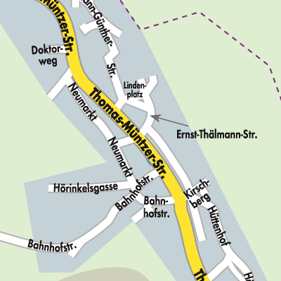 Stadtplan Hergisdorf