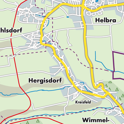 Übersichtsplan Hergisdorf