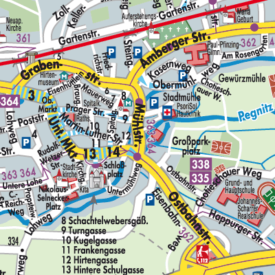 Stadtplan Hersbruck