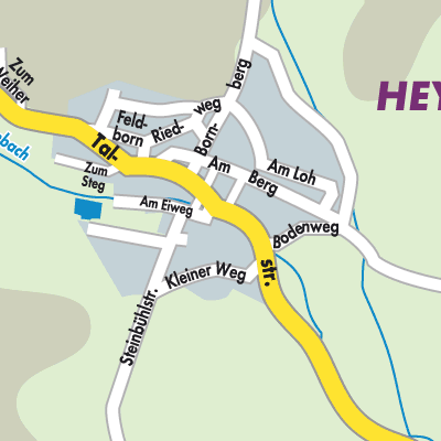 Stadtplan Heyerode