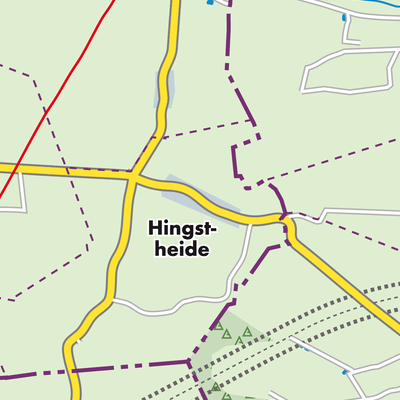 Übersichtsplan Hingstheide