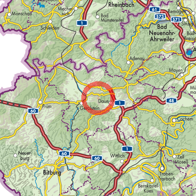 Landkarte Hinterweiler