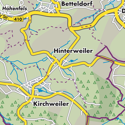 Übersichtsplan Hinterweiler