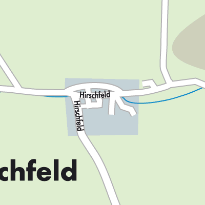 Stadtplan Hirschfeld