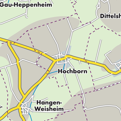 Übersichtsplan Hochborn