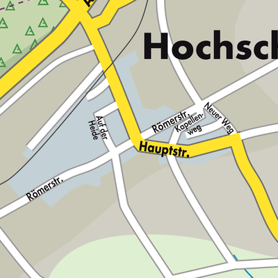 Stadtplan Hochscheid
