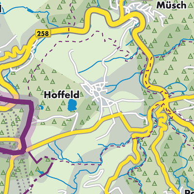 Übersichtsplan Hoffeld