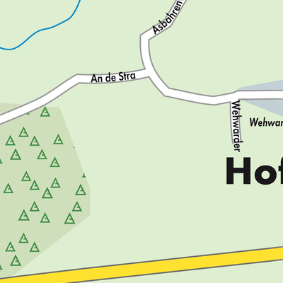 Stadtplan Hoffeld