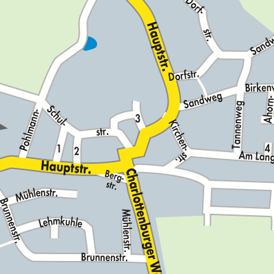 Stadtplan Hohenaspe