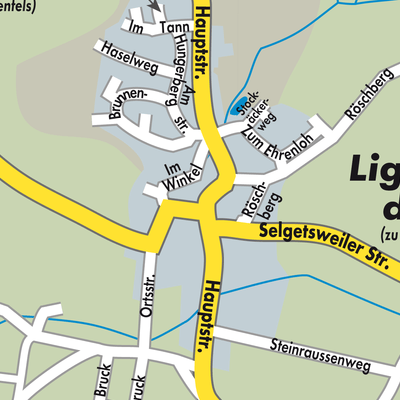 Stadtplan Hohenfels