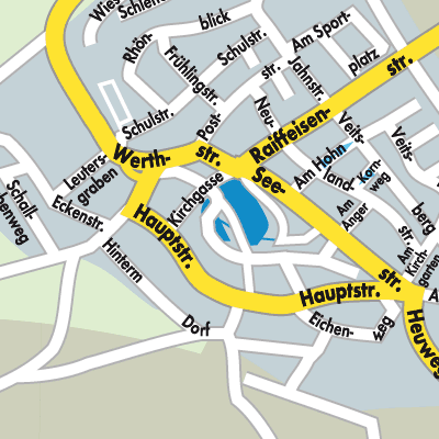 Stadtplan Hohenroth