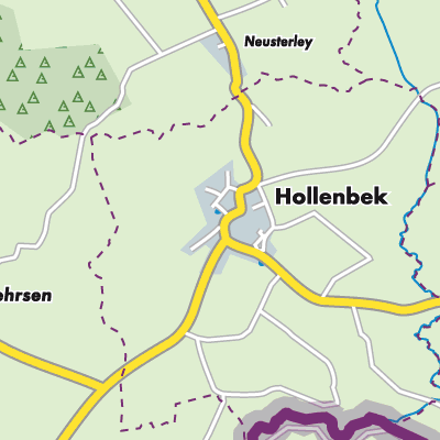 Übersichtsplan Hollenbek